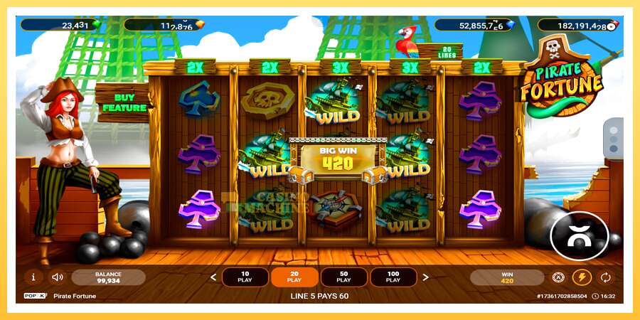 Pirate Fortune: ပိုက်ဆံအတွက်ကစား, ပုံ 5