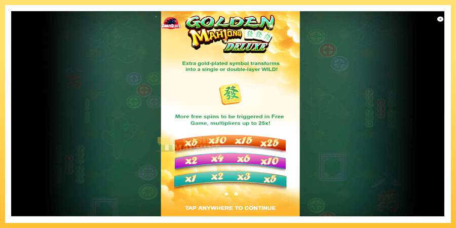 Golden Mahjong Deluxe: ပိုက်ဆံအတွက်ကစား, ပုံ 1