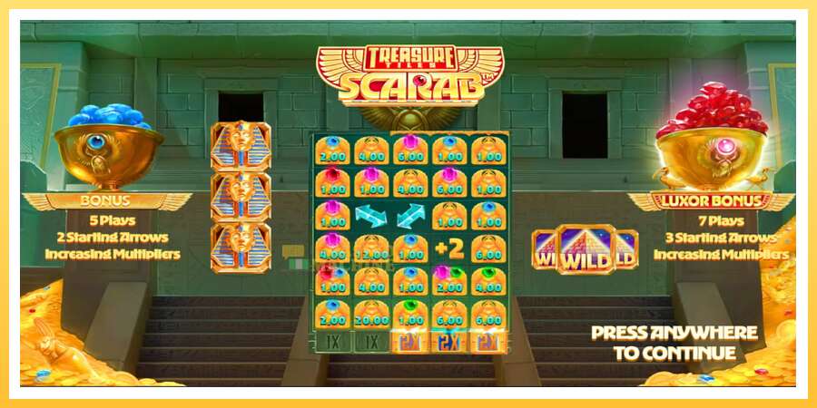 Treasure Tiles Scarab: ပိုက်ဆံအတွက်ကစား, ပုံ 1