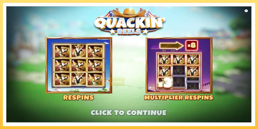 Quackin Reels: ပိုက်ဆံအတွက်ကစား, ပုံ 1