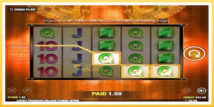 Lucky Pharaoh Deluxe Fortune Play: ပိုက်ဆံအတွက်ကစား, ပုံ 3