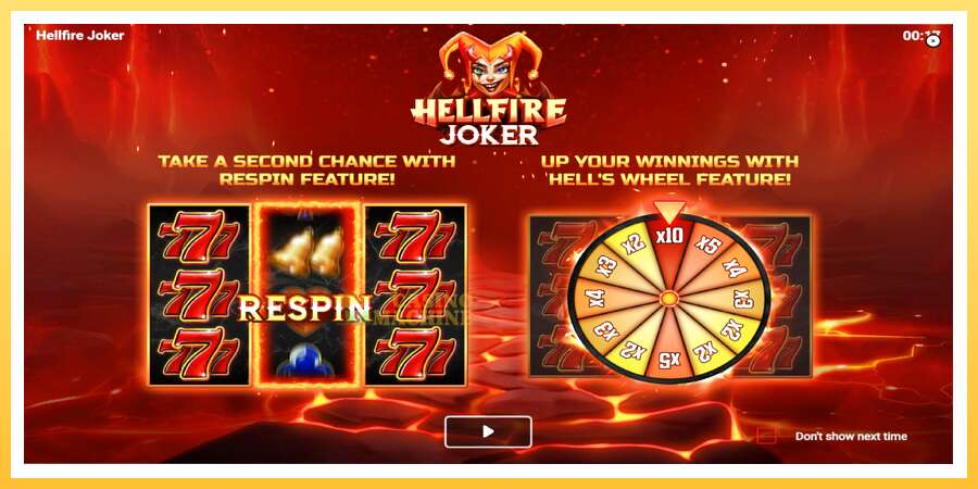 Hellfire Joker: ပိုက်ဆံအတွက်ကစား, ပုံ 1