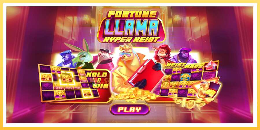 Fortune Llama Hyper Heist: ပိုက်ဆံအတွက်ကစား, ပုံ 1