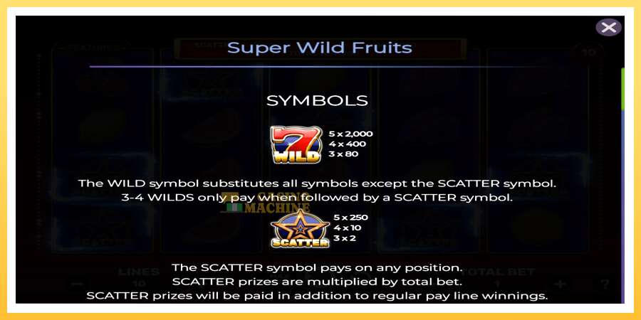 Super Wild Fruits: ပိုက်ဆံအတွက်ကစား, ပုံ 3