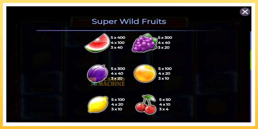 Super Wild Fruits: ပိုက်ဆံအတွက်ကစား, ပုံ 4