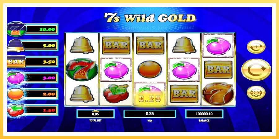 7s Wild Gold: ပိုက်ဆံအတွက်ကစား, ပုံ 2