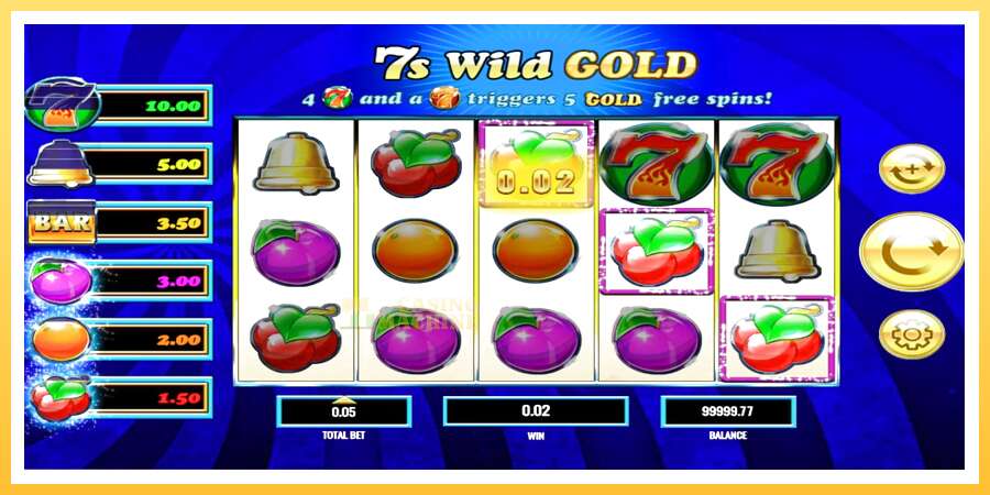 7s Wild Gold: ပိုက်ဆံအတွက်ကစား, ပုံ 3