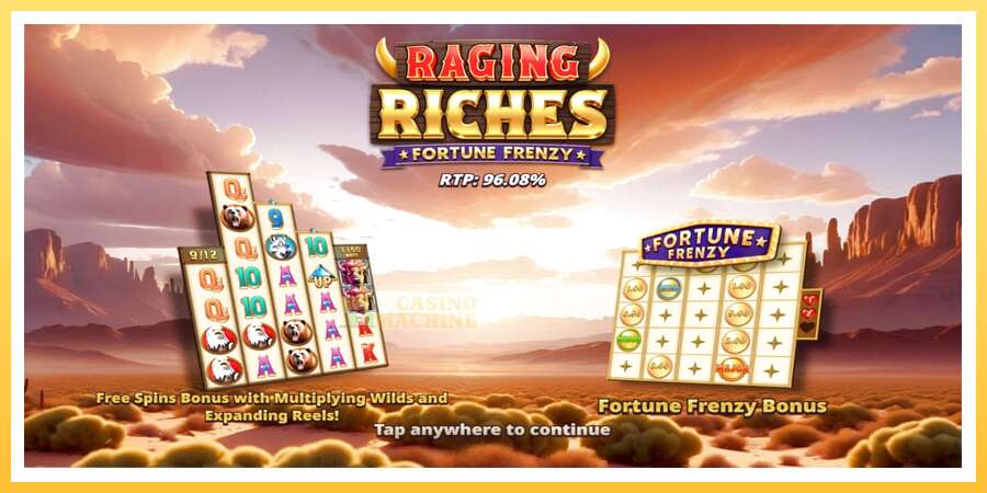 Raging Riches: ပိုက်ဆံအတွက်ကစား, ပုံ 1