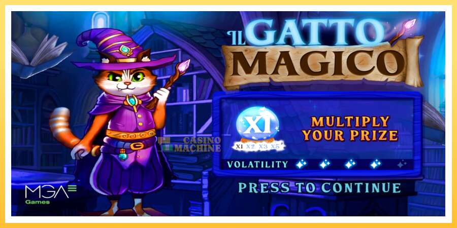 Il Gatto Magico: ပိုက်ဆံအတွက်ကစား, ပုံ 1