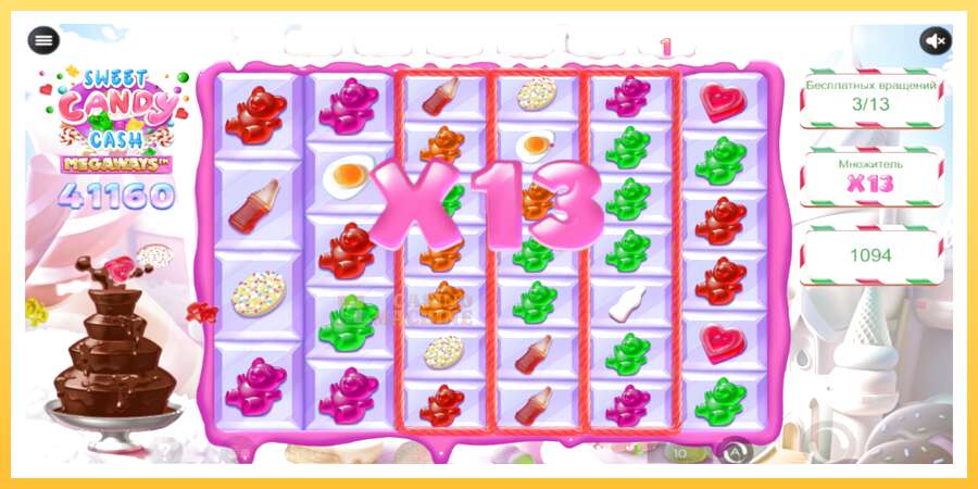 Sweet Candy Cash Megaway: ပိုက်ဆံအတွက်ကစား, ပုံ 1