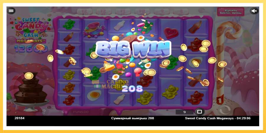 Sweet Candy Cash Megaway: ပိုက်ဆံအတွက်ကစား, ပုံ 3