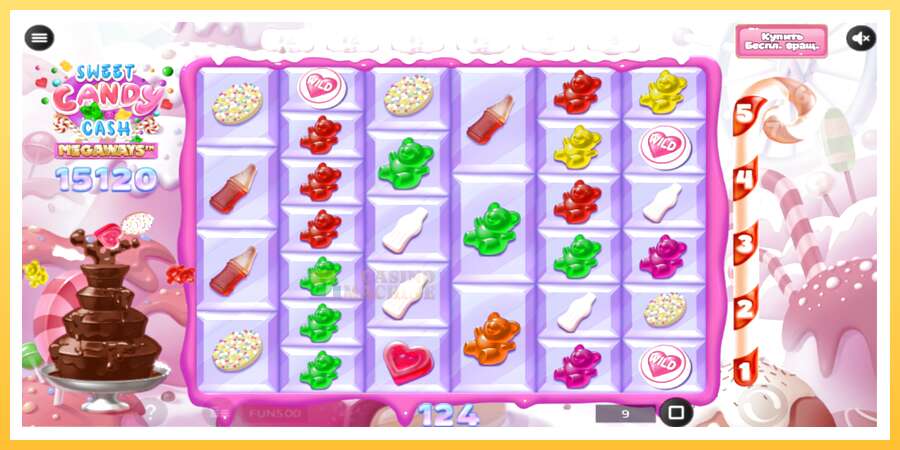 Sweet Candy Cash Megaway: ပိုက်ဆံအတွက်ကစား, ပုံ 5