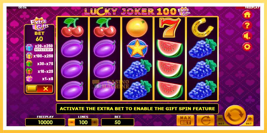 Lucky Joker 100 Extra Gifts: ပိုက်ဆံအတွက်ကစား, ပုံ 2