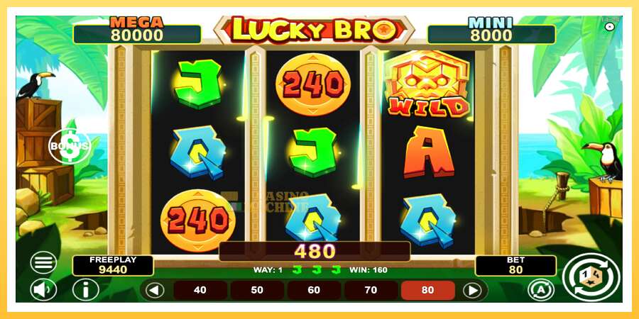 Lucky Bro Hold & Win: ပိုက်ဆံအတွက်ကစား, ပုံ 3