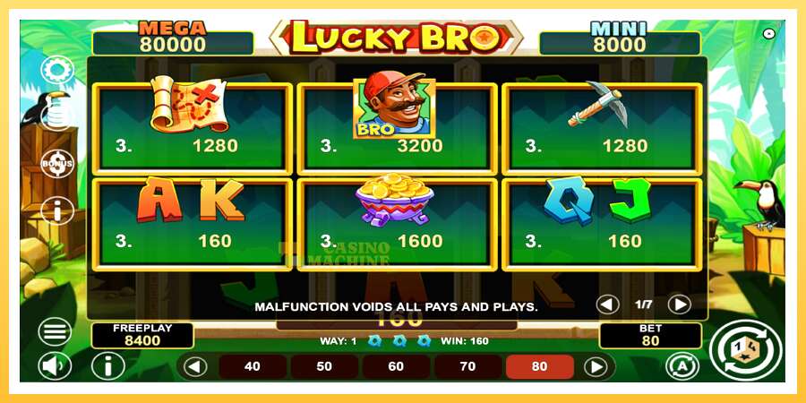 Lucky Bro Hold & Win: ပိုက်ဆံအတွက်ကစား, ပုံ 5