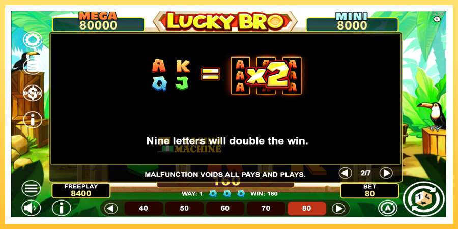 Lucky Bro Hold & Win: ပိုက်ဆံအတွက်ကစား, ပုံ 6