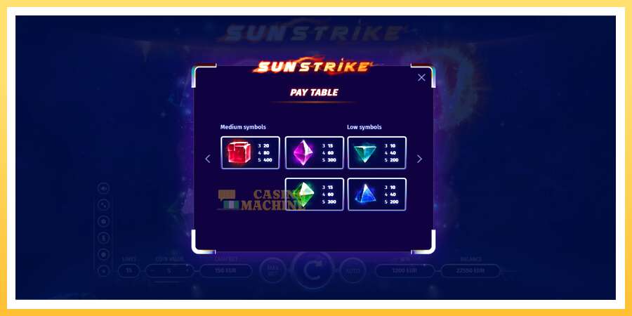 Sun Strike: ပိုက်ဆံအတွက်ကစား, ပုံ 6