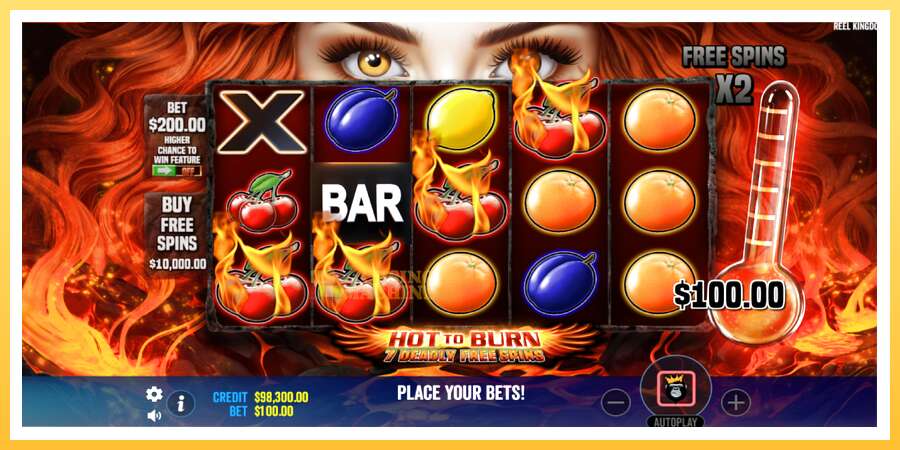 Hot to Burn - 7 Deadly Free Spins: ပိုက်ဆံအတွက်ကစား, ပုံ 4