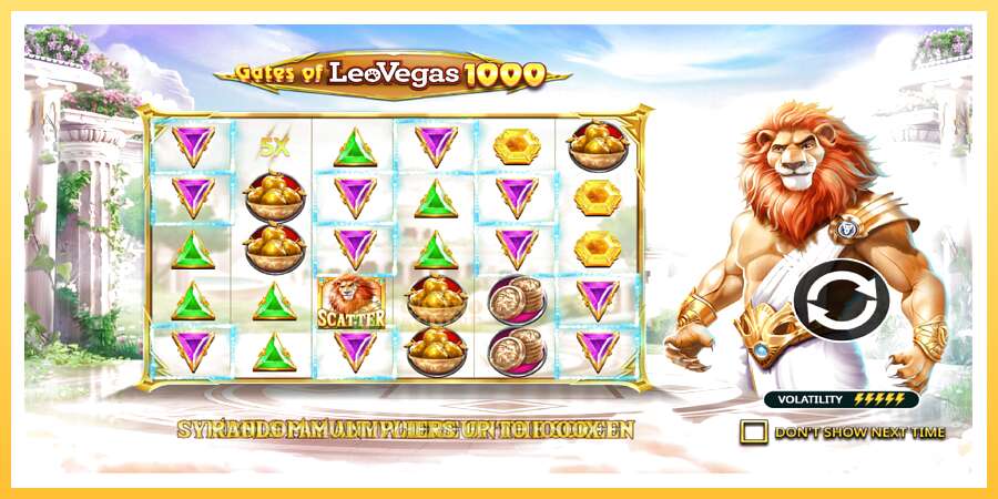 Gates of LeoVegas 1000: ပိုက်ဆံအတွက်ကစား, ပုံ 1