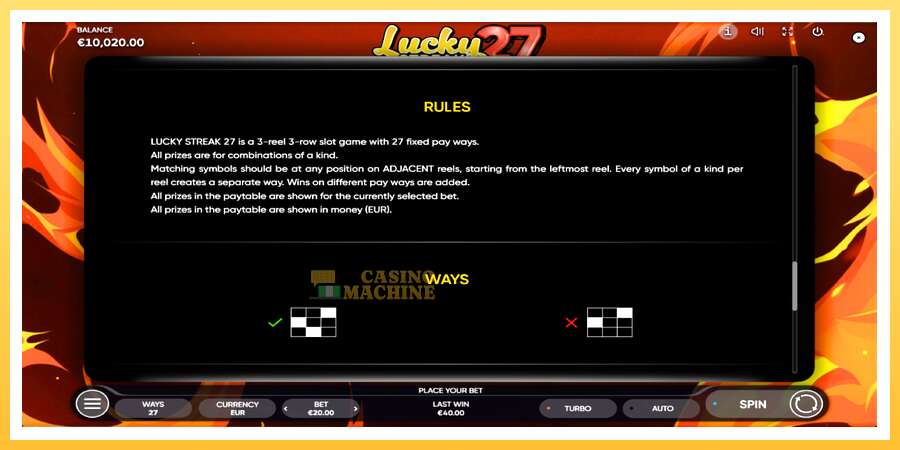 Lucky Streak 27: ပိုက်ဆံအတွက်ကစား, ပုံ 7