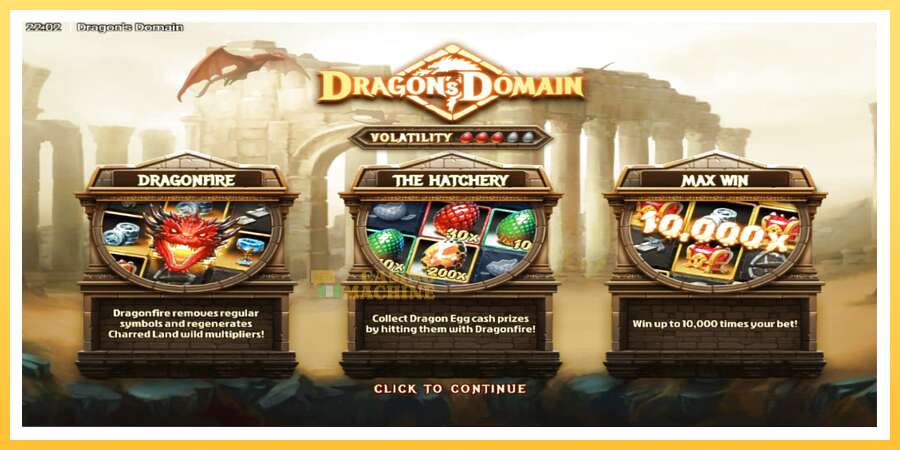 Dragons Domain: ပိုက်ဆံအတွက်ကစား, ပုံ 1