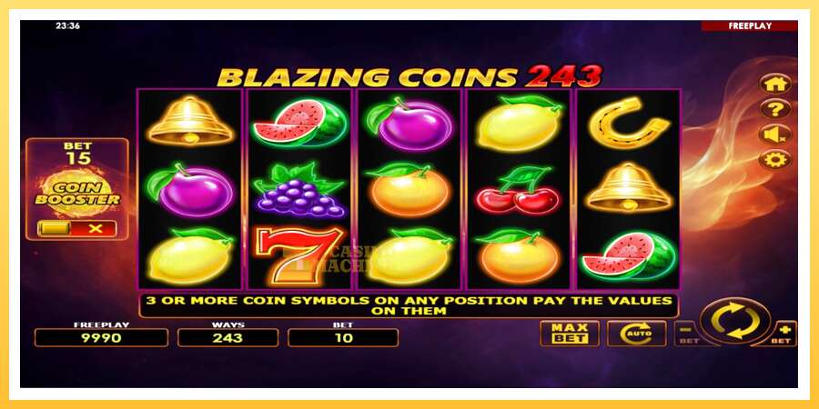 Blazing Coins 243: ပိုက်ဆံအတွက်ကစား, ပုံ 2