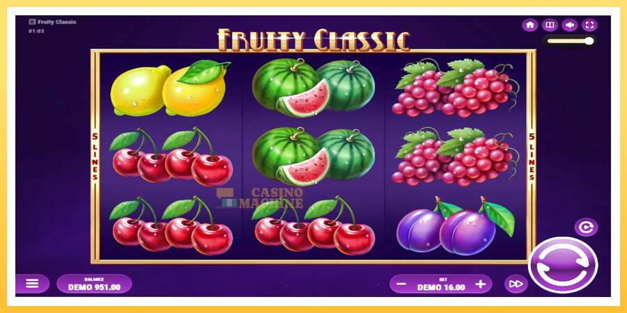 Fruity Classic: ပိုက်ဆံအတွက်ကစား, ပုံ 1