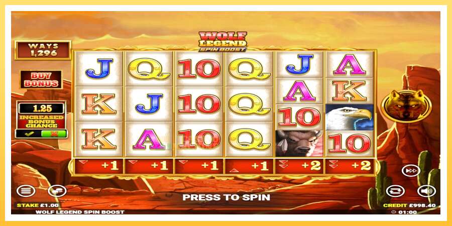 Wolf Legend Spin Boost: ပိုက်ဆံအတွက်ကစား, ပုံ 2