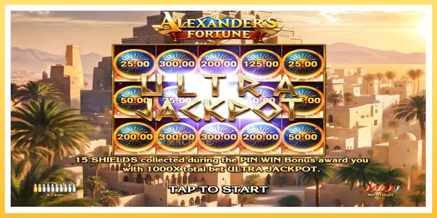 Alexanders Fortune: ပိုက်ဆံအတွက်ကစား, ပုံ 1