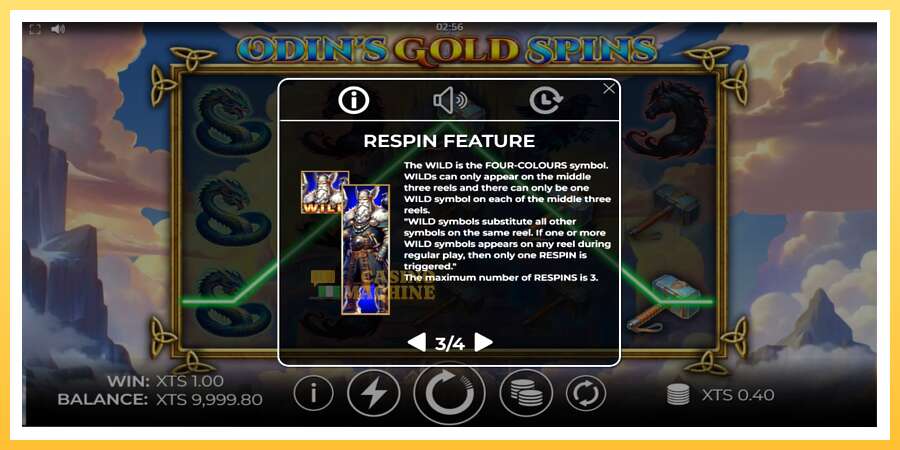 Odins Gold Spins: ပိုက်ဆံအတွက်ကစား, ပုံ 5