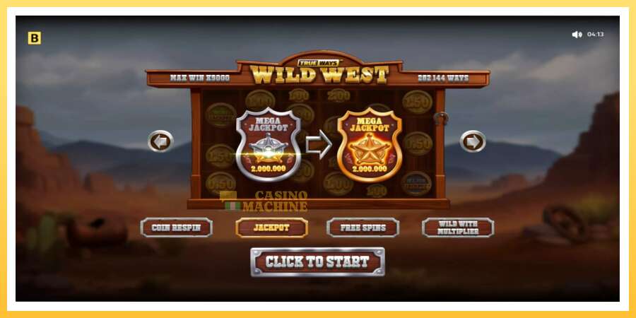 Wild West Trueways: ပိုက်ဆံအတွက်ကစား, ပုံ 1