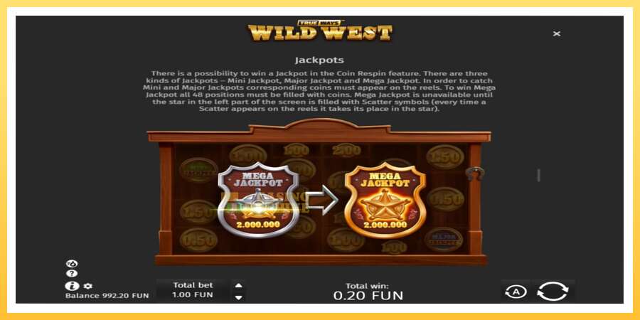 Wild West Trueways: ပိုက်ဆံအတွက်ကစား, ပုံ 6