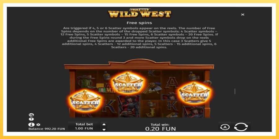 Wild West Trueways: ပိုက်ဆံအတွက်ကစား, ပုံ 7