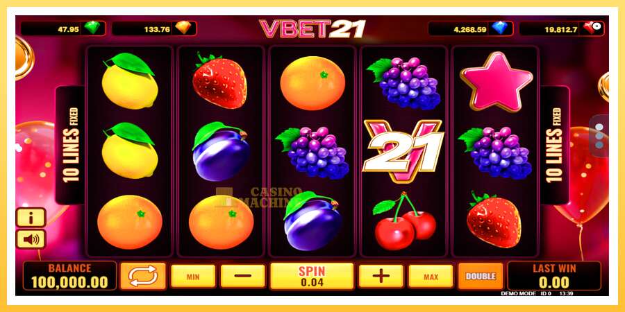 Vbet 21: ပိုက်ဆံအတွက်ကစား, ပုံ 1