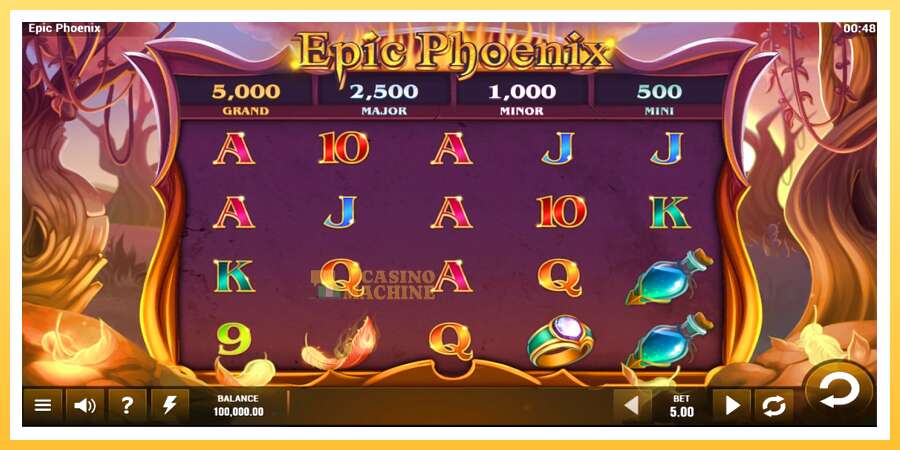 Epic Phoenix: ပိုက်ဆံအတွက်ကစား, ပုံ 1