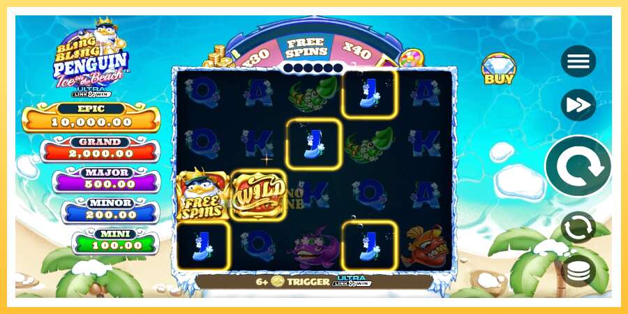 Bling Bling Penguin: Ice On The Beach: ပိုက်ဆံအတွက်ကစား, ပုံ 2