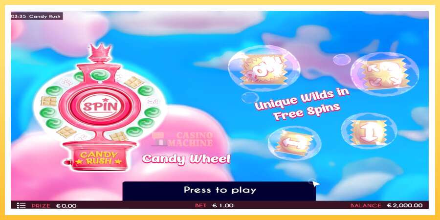 Candy Rush: ပိုက်ဆံအတွက်ကစား, ပုံ 1