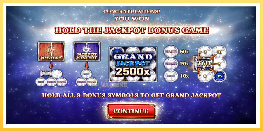 9 Coins Grand Platinum Edition Halloween Jackpot: ပိုက်ဆံအတွက်ကစား, ပုံ 3