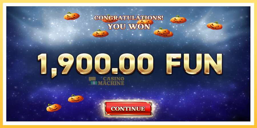 9 Coins Grand Platinum Edition Halloween Jackpot: ပိုက်ဆံအတွက်ကစား, ပုံ 4