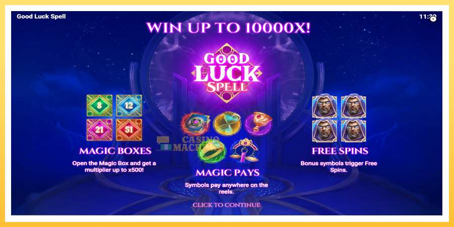 Good Luck Spell: ပိုက်ဆံအတွက်ကစား, ပုံ 1