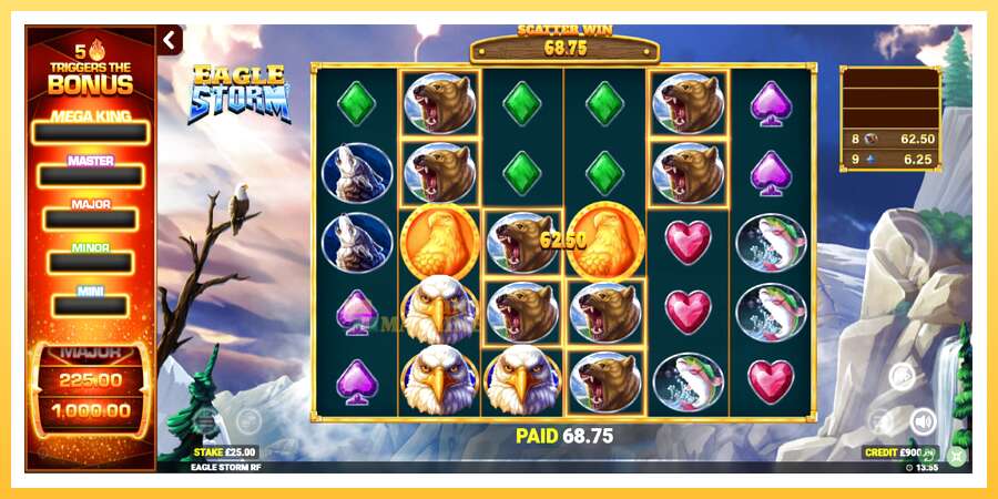 Eagle Storm Rapid Fire Jackpots: ပိုက်ဆံအတွက်ကစား, ပုံ 3