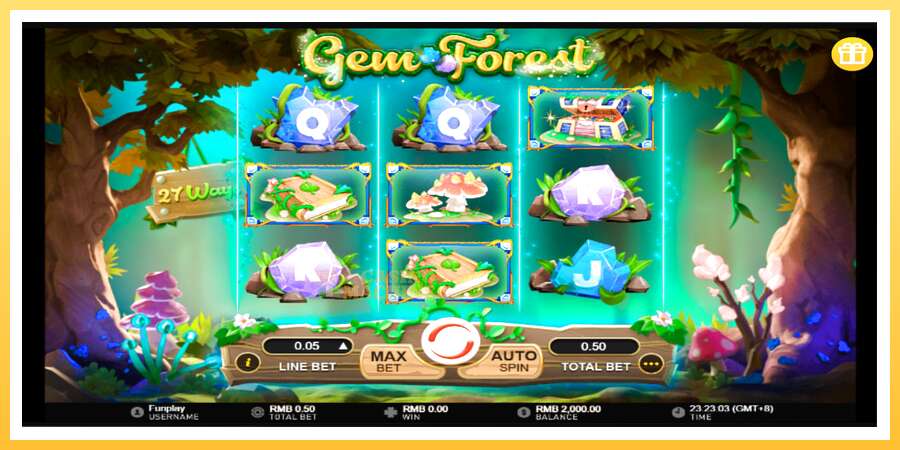 Gem Forest: ပိုက်ဆံအတွက်ကစား, ပုံ 1