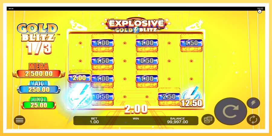 Explosive Gold Blitz: ပိုက်ဆံအတွက်ကစား, ပုံ 3