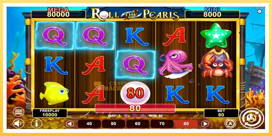 Roll The Pearls Hold & Win: ပိုက်ဆံအတွက်ကစား, ပုံ 3