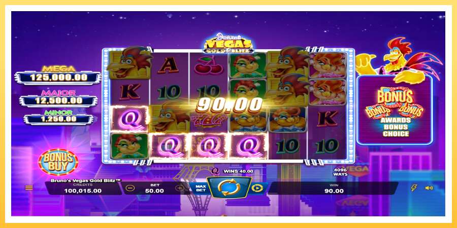 Brunos Vegas Gold Blitz: ပိုက်ဆံအတွက်ကစား, ပုံ 2