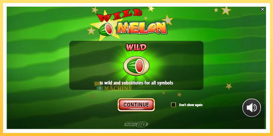 Wild Melon: ပိုက်ဆံအတွက်ကစား, ပုံ 1