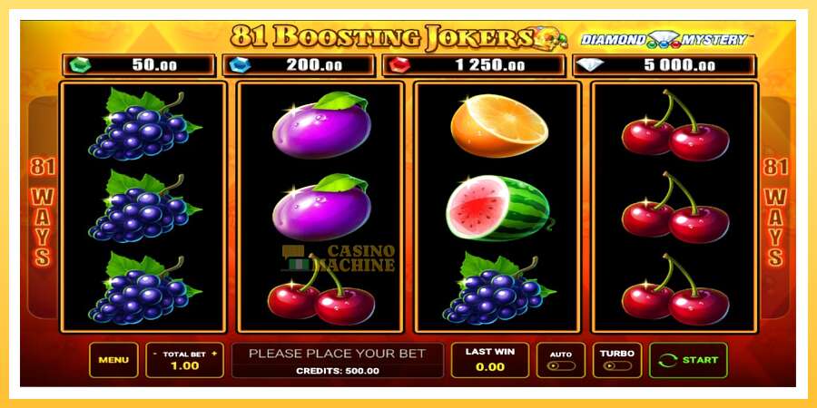 Diamond Mystery - 81 Boosting Jokers: ပိုက်ဆံအတွက်ကစား, ပုံ 1