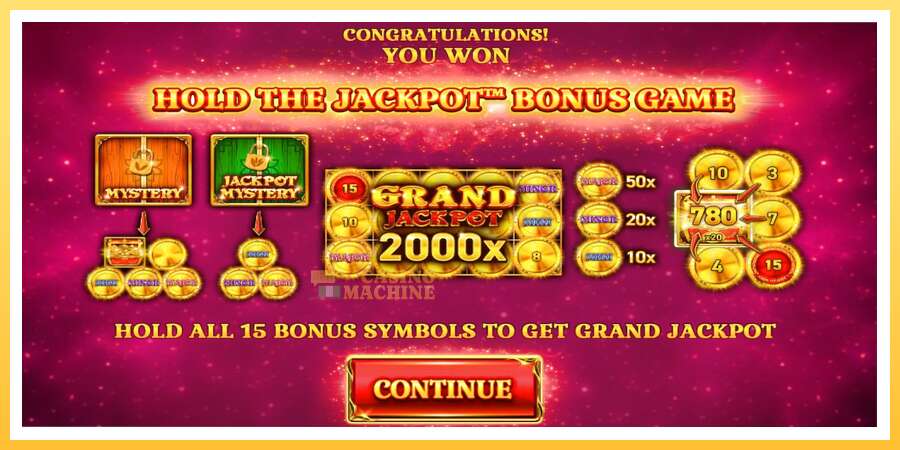 15 Coins Grand Gold Edition Halloween Jackpot: ပိုက်ဆံအတွက်ကစား, ပုံ 3