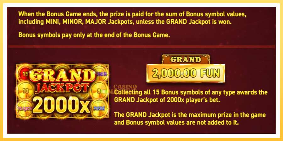 15 Coins Grand Gold Edition Halloween Jackpot: ပိုက်ဆံအတွက်ကစား, ပုံ 5