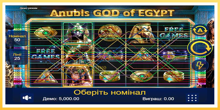 Anubis God of Egypt: ပိုက်ဆံအတွက်ကစား, ပုံ 1